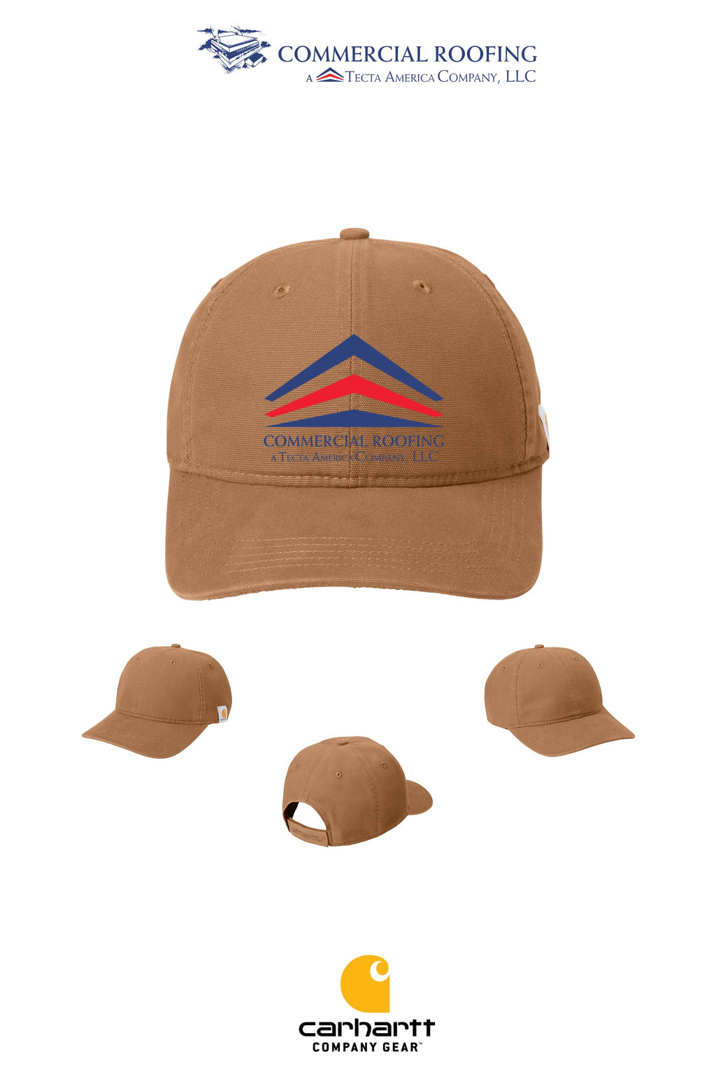 Carhartt® Cotton Canvas Cap - Commercial Roofing