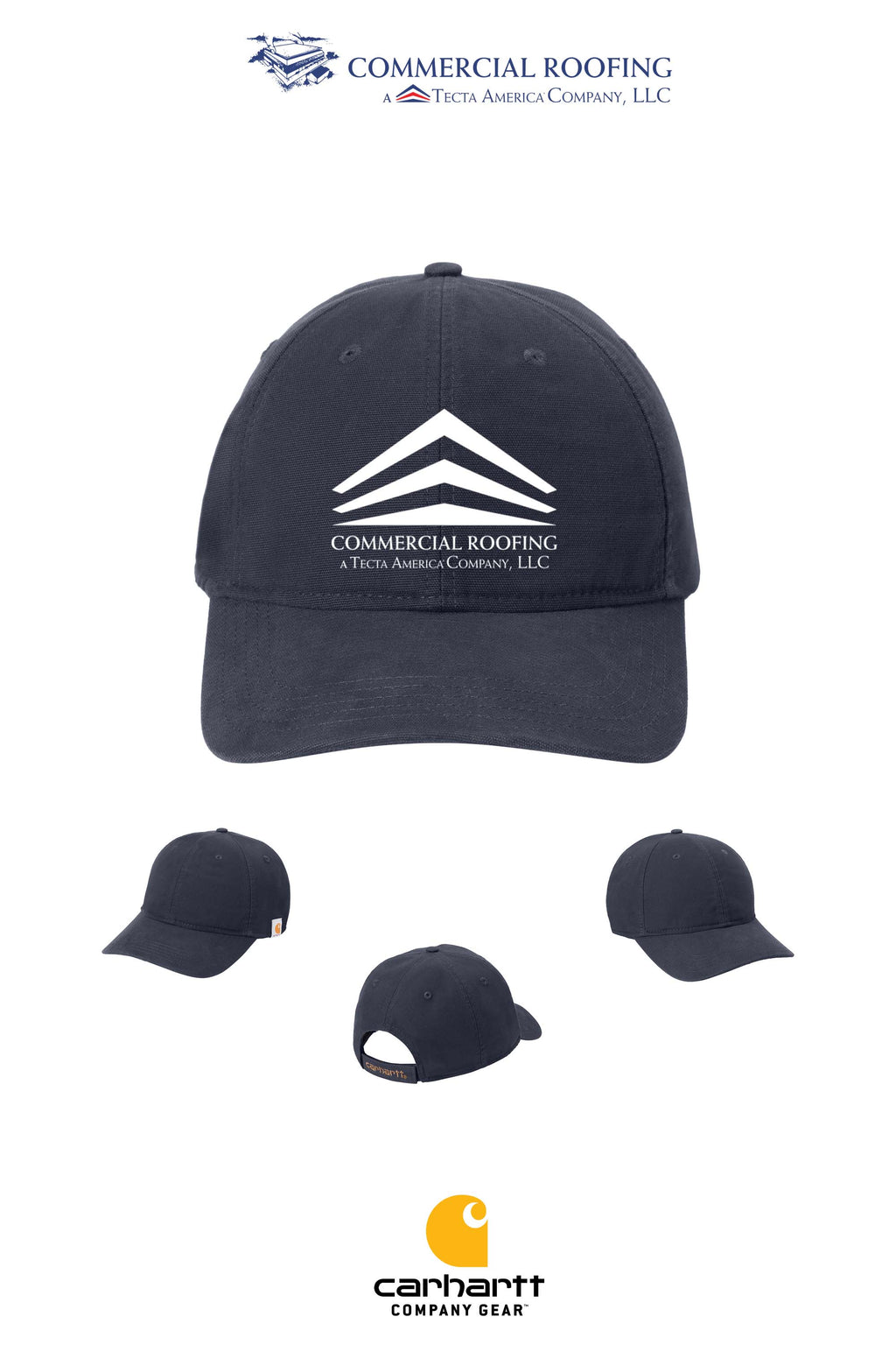 Carhartt® Cotton Canvas Cap - Commercial Roofing