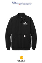 Carhartt® Midweight 1/4-Zip Mock Neck Sweatshirt - Commercial Roofing