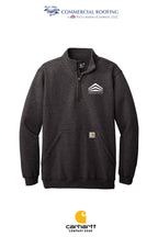 Carhartt® Midweight 1/4-Zip Mock Neck Sweatshirt - Commercial Roofing