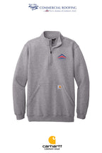 Carhartt® Midweight 1/4-Zip Mock Neck Sweatshirt - Commercial Roofing