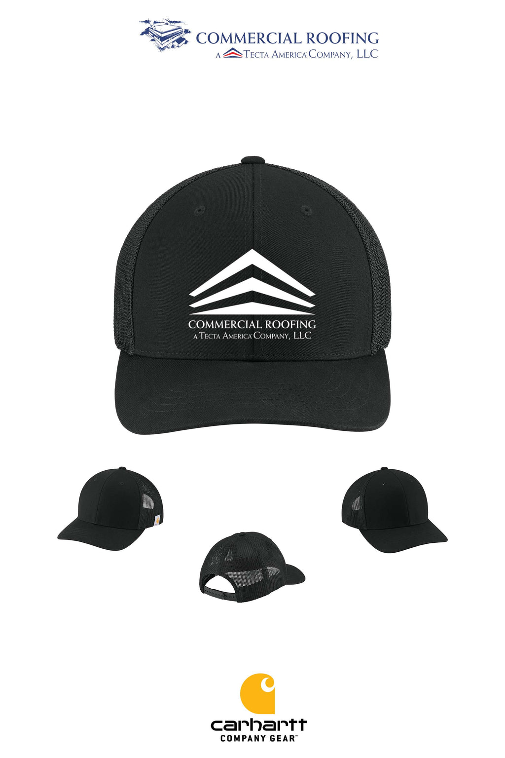 Carhartt® Flexfit 110® Mesh Back Cap - Commercial Roofing