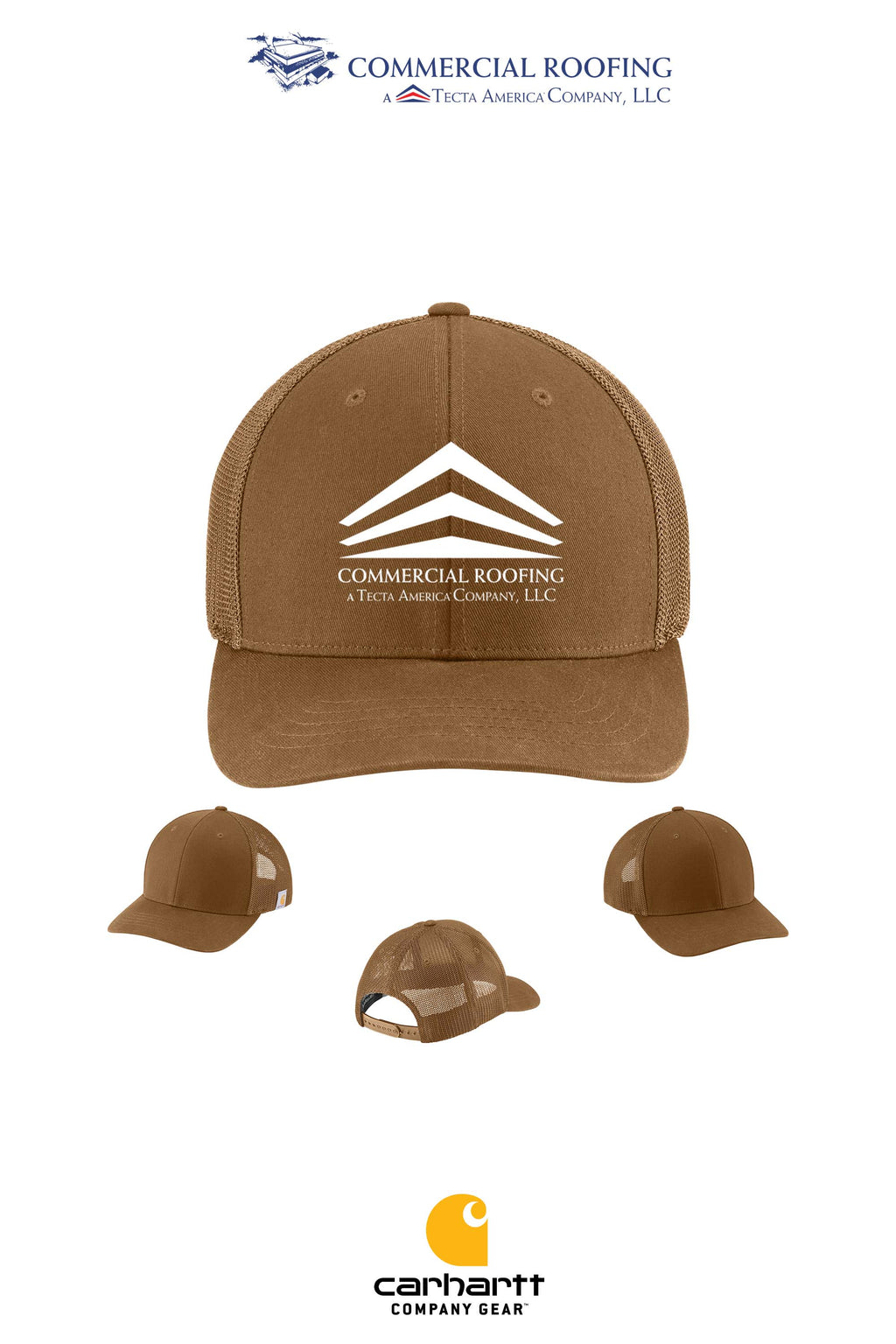 Carhartt® Flexfit 110® Mesh Back Cap - Commercial Roofing