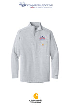 Carhartt Force® 1/4-Zip Long Sleeve T-Shirt - Commercial Roofing