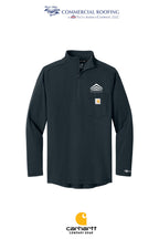 Carhartt Force® 1/4-Zip Long Sleeve T-Shirt - Commercial Roofing