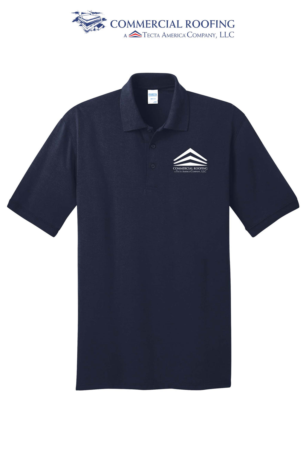 Port & Co™ Core Blend Jersey Knit Polo - Commercial Roofing
