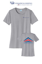 Port & Co™ Women's Performance  UPF50 Tee - Commercial Roofing