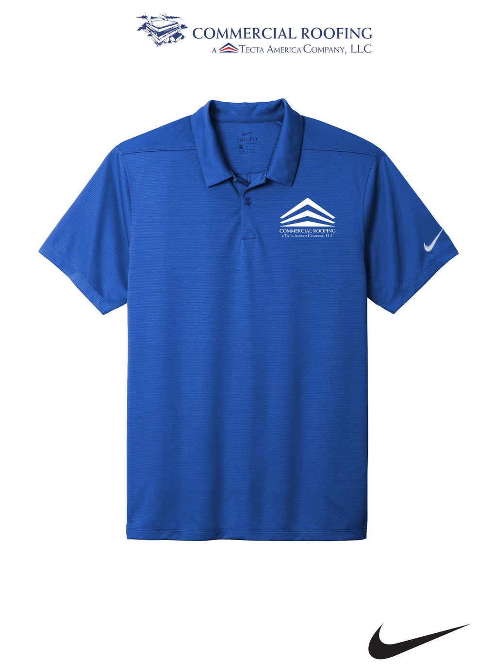 Nike Dry Essential Solid Polo - Commercial Roofing