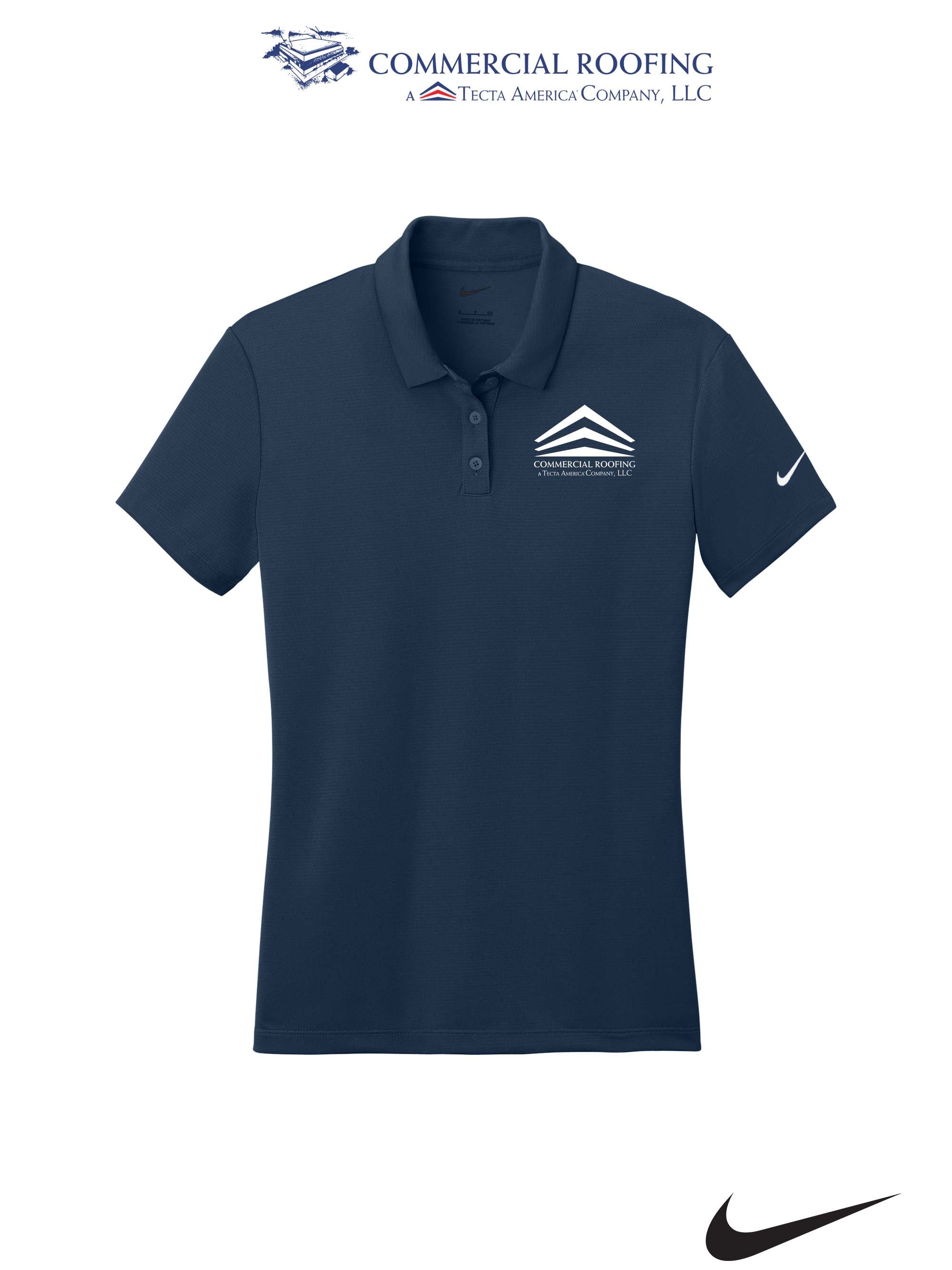 Nike Women's Dry Essential Solid Polo - Commercial Roofing