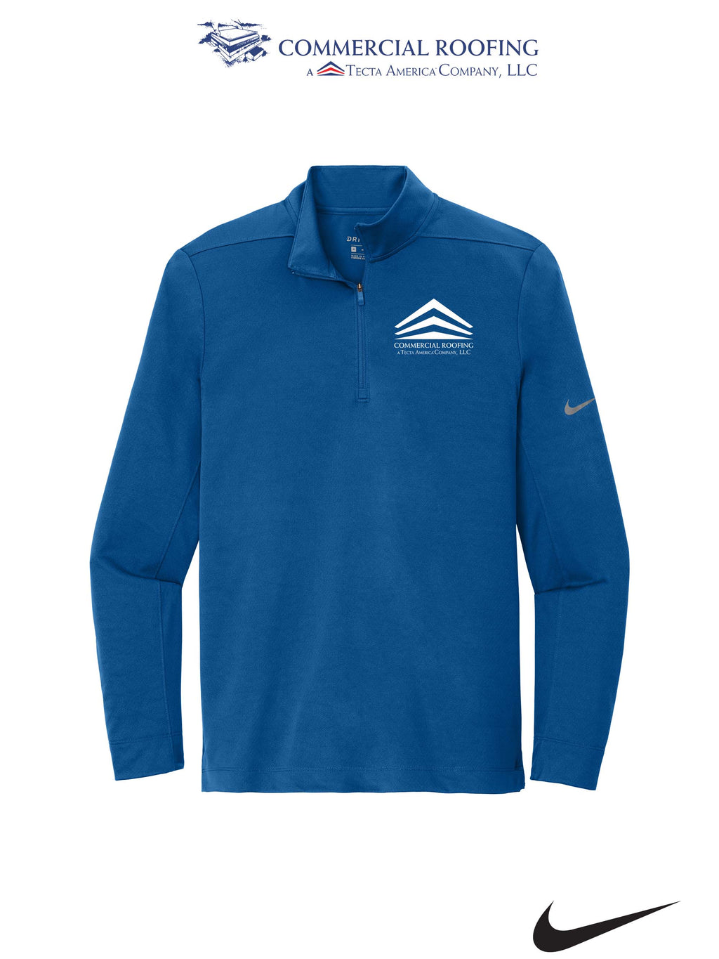 Nike Dry 1/2-Zip Cover-Up - Commercial Roofing
