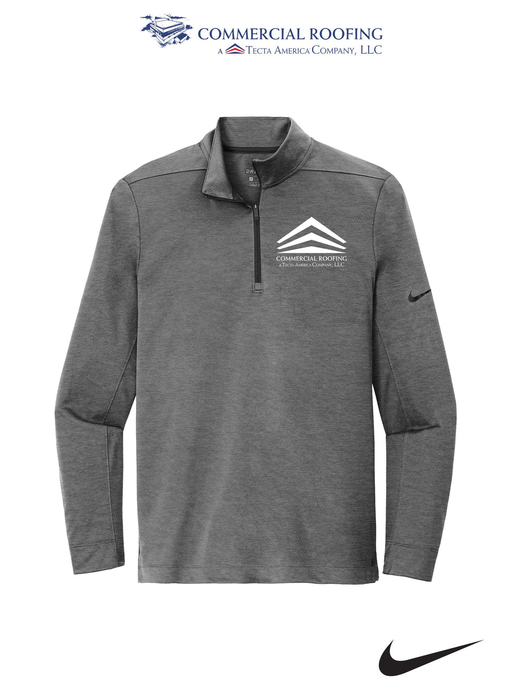 Nike Dry 1/2-Zip Cover-Up - Commercial Roofing