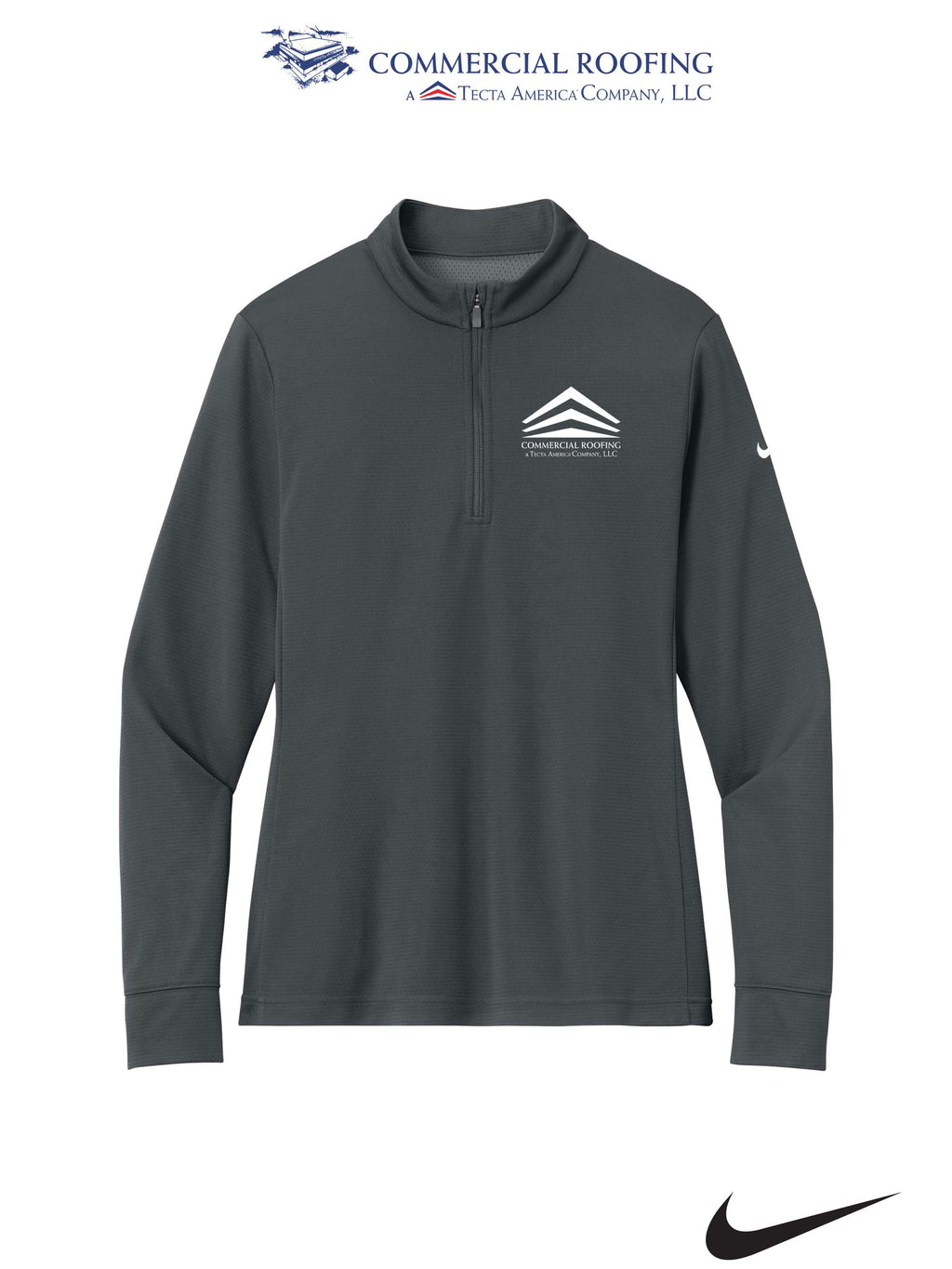 Nike Women’s Essential 1/2-Zip Cover-Up - Commercial Roofing