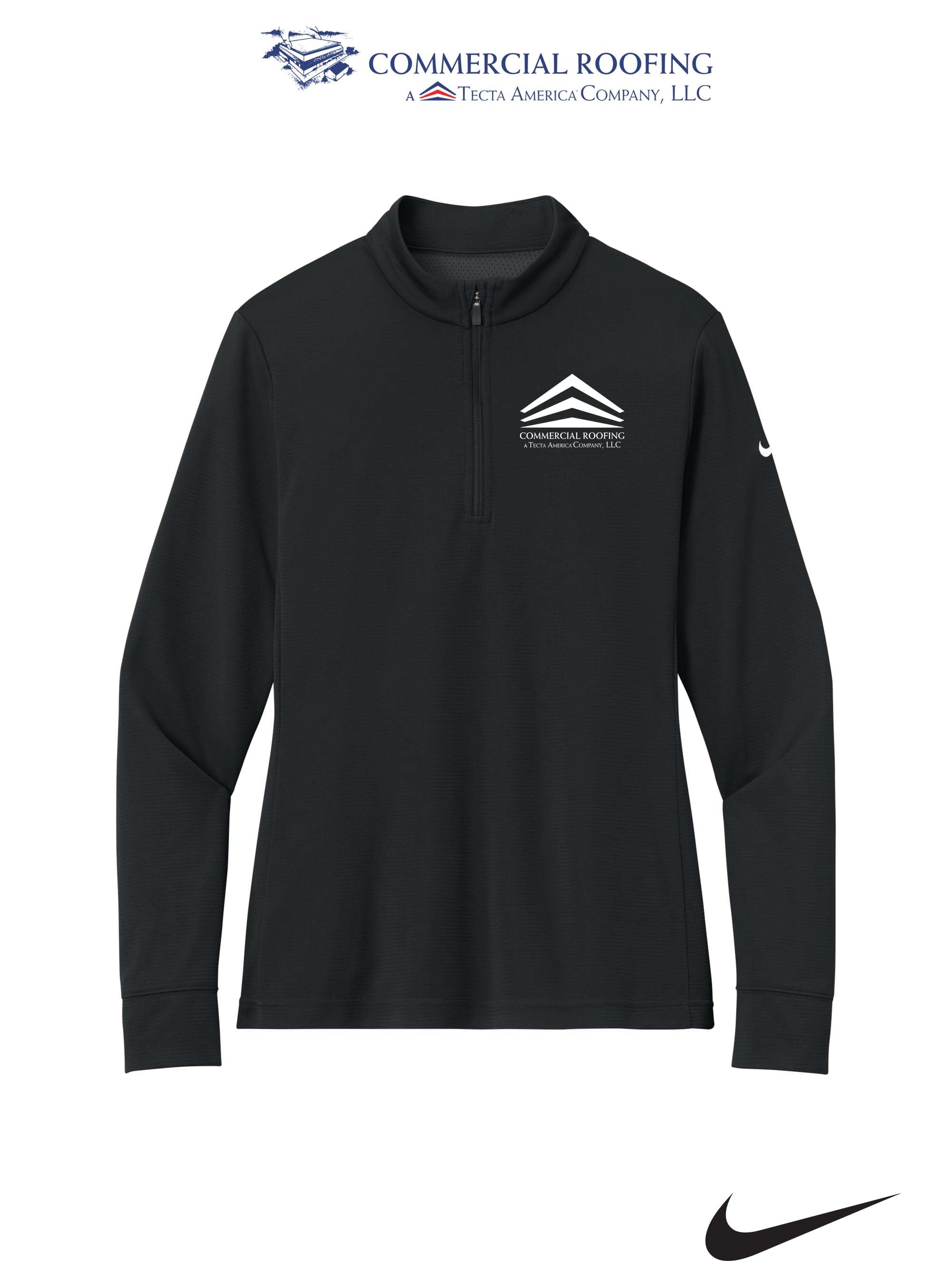 Nike Women’s Essential 1/2-Zip Cover-Up - Commercial Roofing