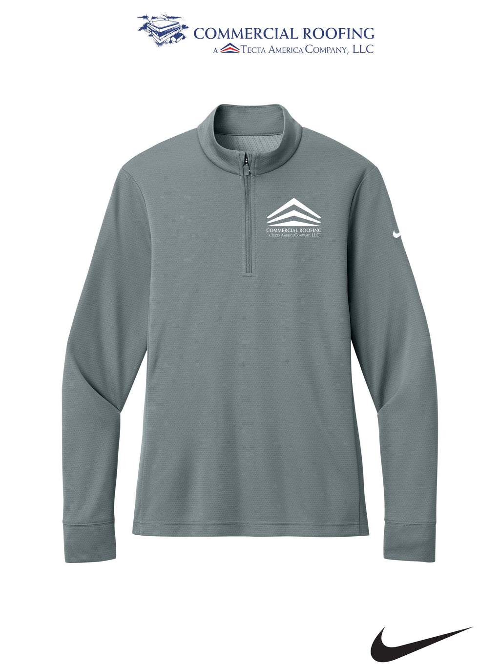 Nike Women’s Essential 1/2-Zip Cover-Up - Commercial Roofing