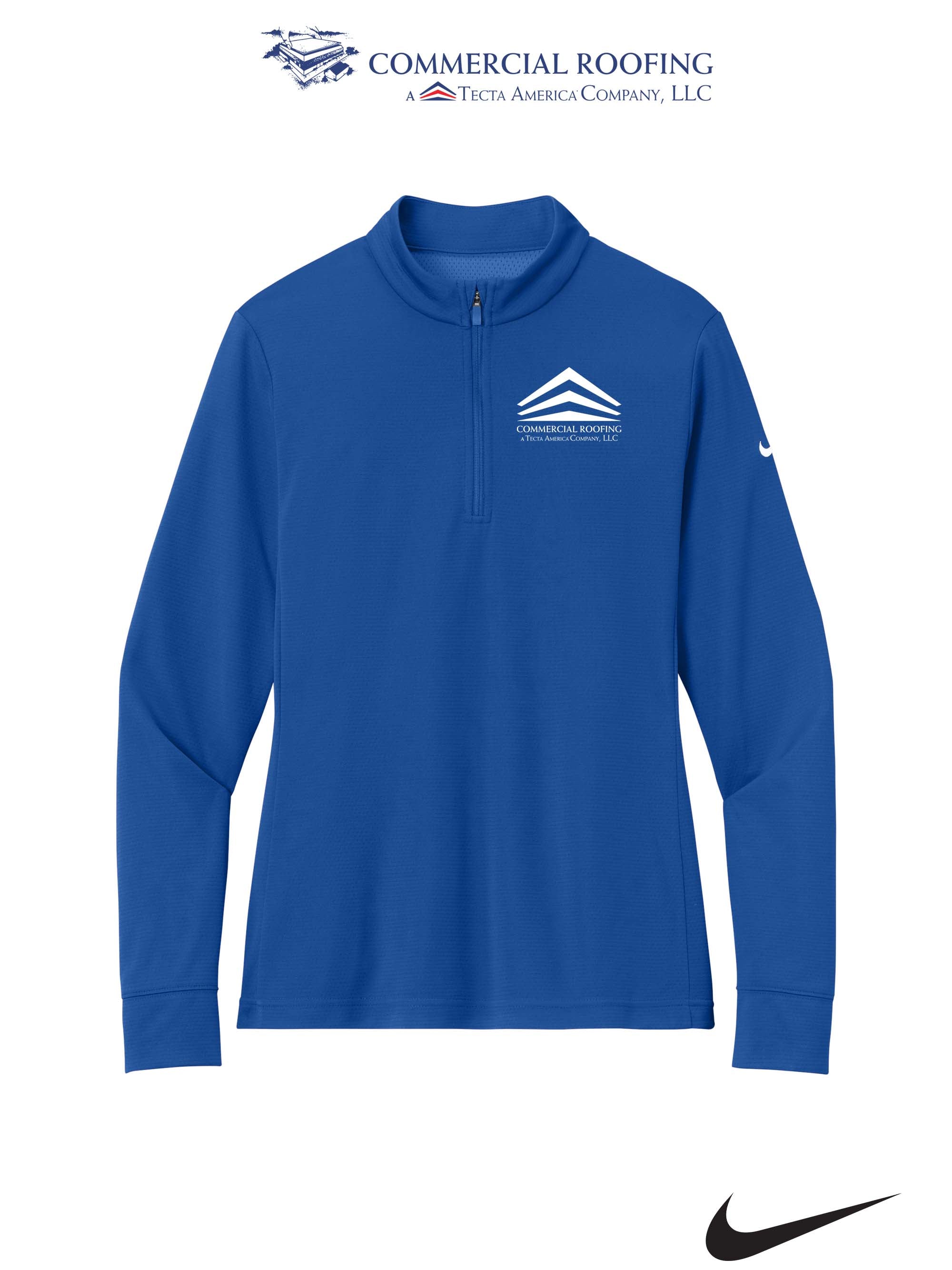Nike Women’s Essential 1/2-Zip Cover-Up - Commercial Roofing