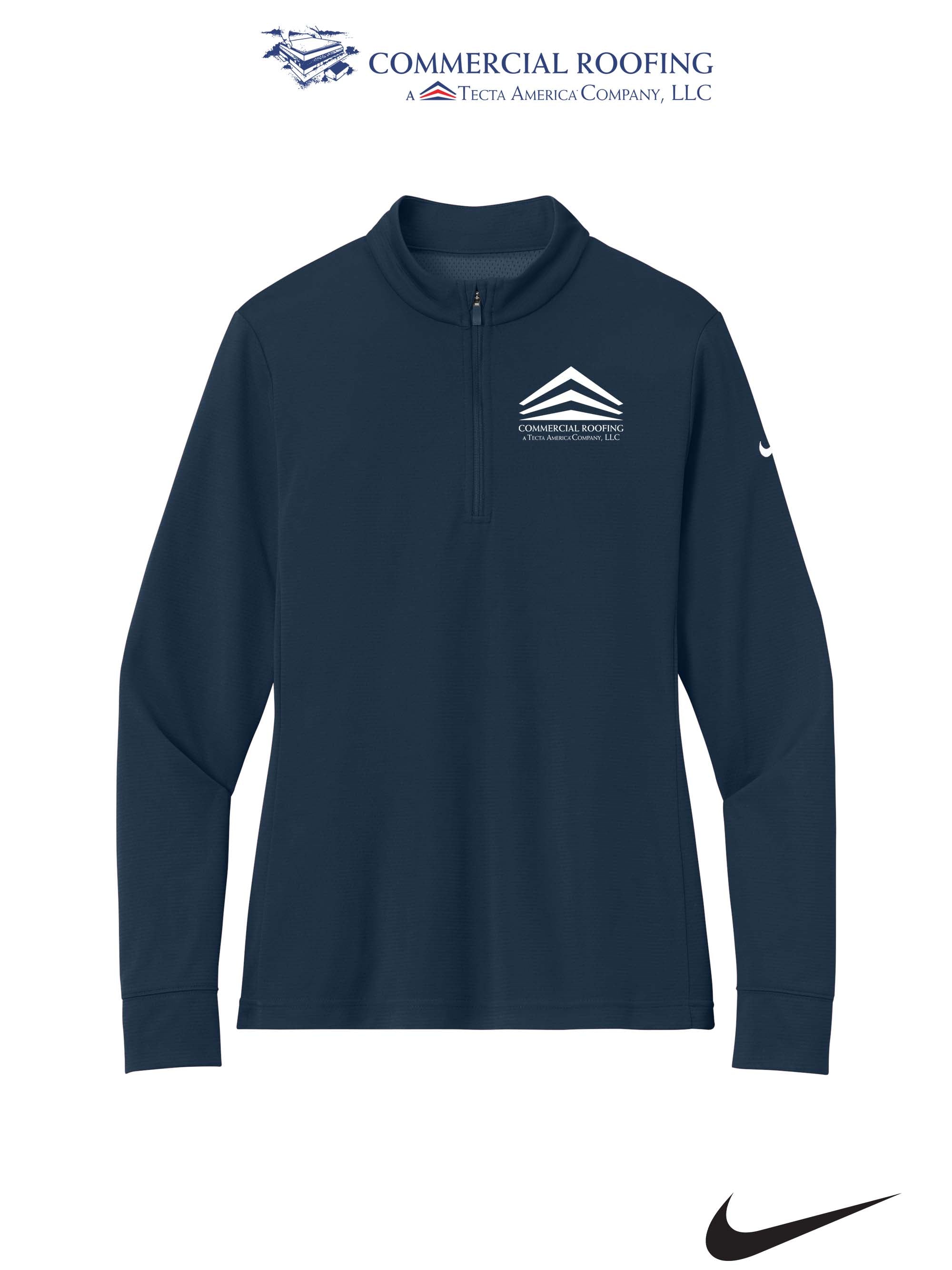 Nike Women’s Essential 1/2-Zip Cover-Up - Commercial Roofing