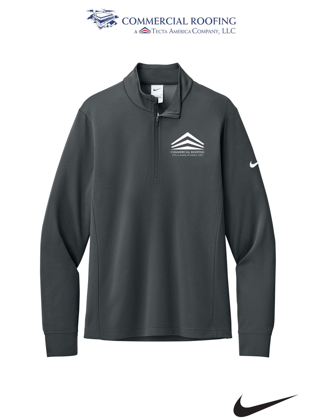 Nike Essential 1/2-Zip Cover-Up - Commercial Roofing