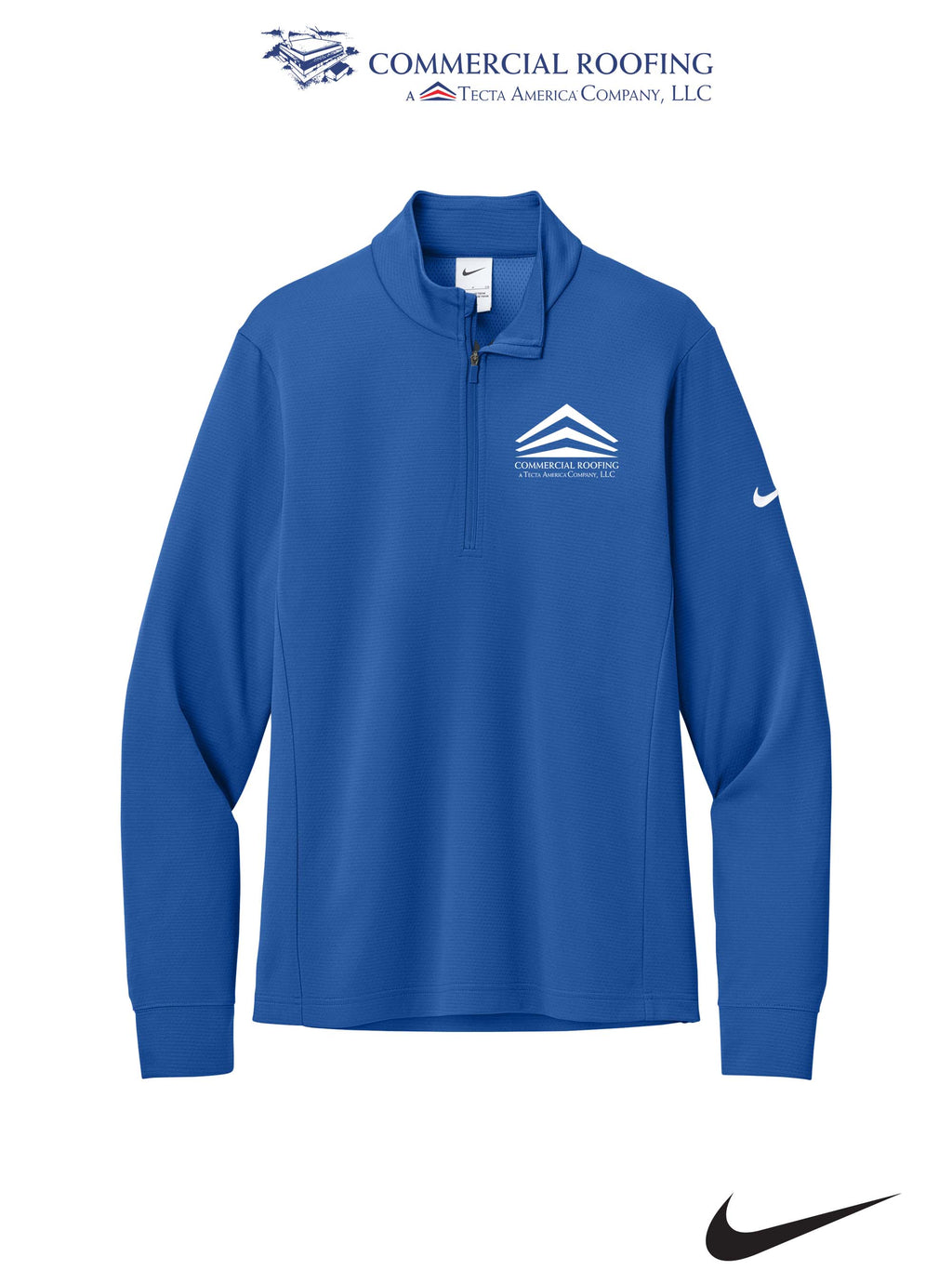 Nike Essential 1/2-Zip Cover-Up - Commercial Roofing