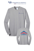 Port & Co™ Long Sleeve Core Blend Tee - Commercial Roofing