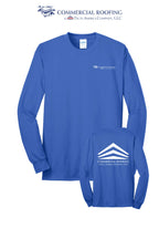 Port & Co™ Long Sleeve Core Blend Tee - Commercial Roofing