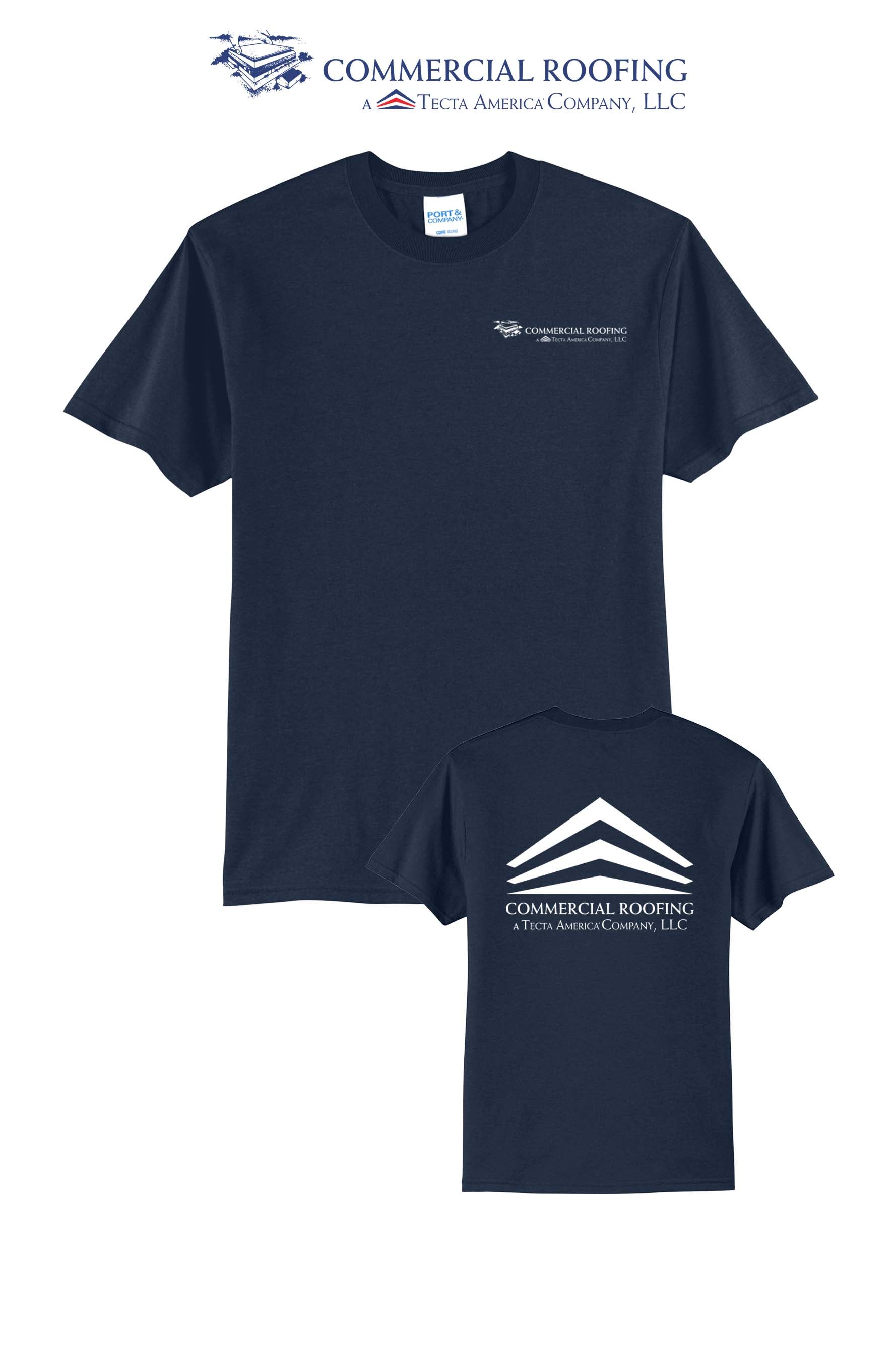 Port & Co™ Core Blend Tee - Commercial Roofing
