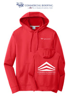 Port & Co™ Performance Fleece Pullover Hooded Sweatshirt - Commercial Roofing