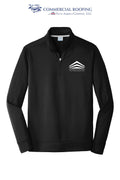 Port & Co™ Performance Fleece 1/4-Zip Pullover Sweatshirt - Commercial Roofing