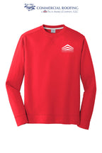 Port & Co™ Performance Fleece Crewneck Sweatshirt - Commercial Roofing