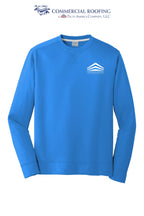 Port & Co™ Performance Fleece Crewneck Sweatshirt - Commercial Roofing