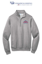 Port & Co™ Core Fleece 1/4-Zip Pullover Sweatshirt - Commercial Roofing