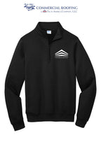 Port & Co™ Core Fleece 1/4-Zip Pullover Sweatshirt - Commercial Roofing