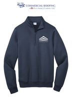 Port & Co™ Core Fleece 1/4-Zip Pullover Sweatshirt - Commercial Roofing