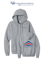 Port & Co™ Core Fleece Full-Zip Hooded Sweatshirt - Commercial Roofing
