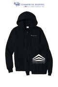 Port & Co™ Core Fleece Full-Zip Hooded Sweatshirt - Commercial Roofing