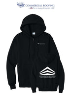 Port & Co™ Core Fleece Full-Zip Hooded Sweatshirt - Commercial Roofing