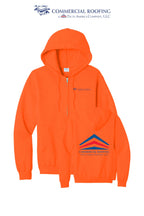 Port & Co™ Core Fleece Full-Zip Hooded Sweatshirt - Commercial Roofing