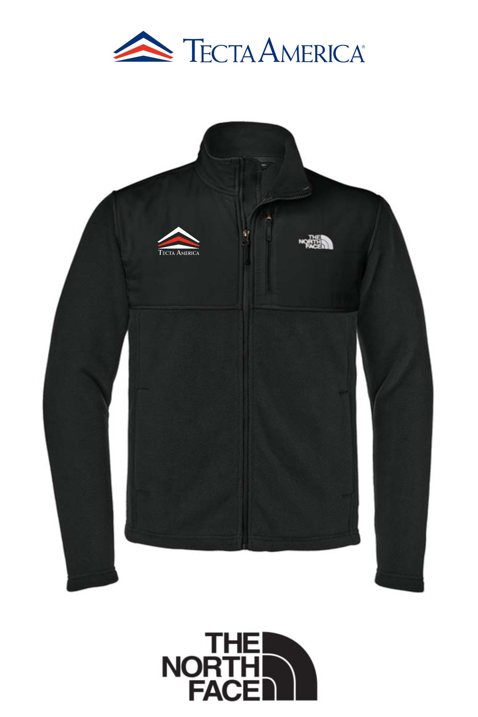 The North Face® Men's Highest Peak Full-Zip Fleece Jacket - Corporate
