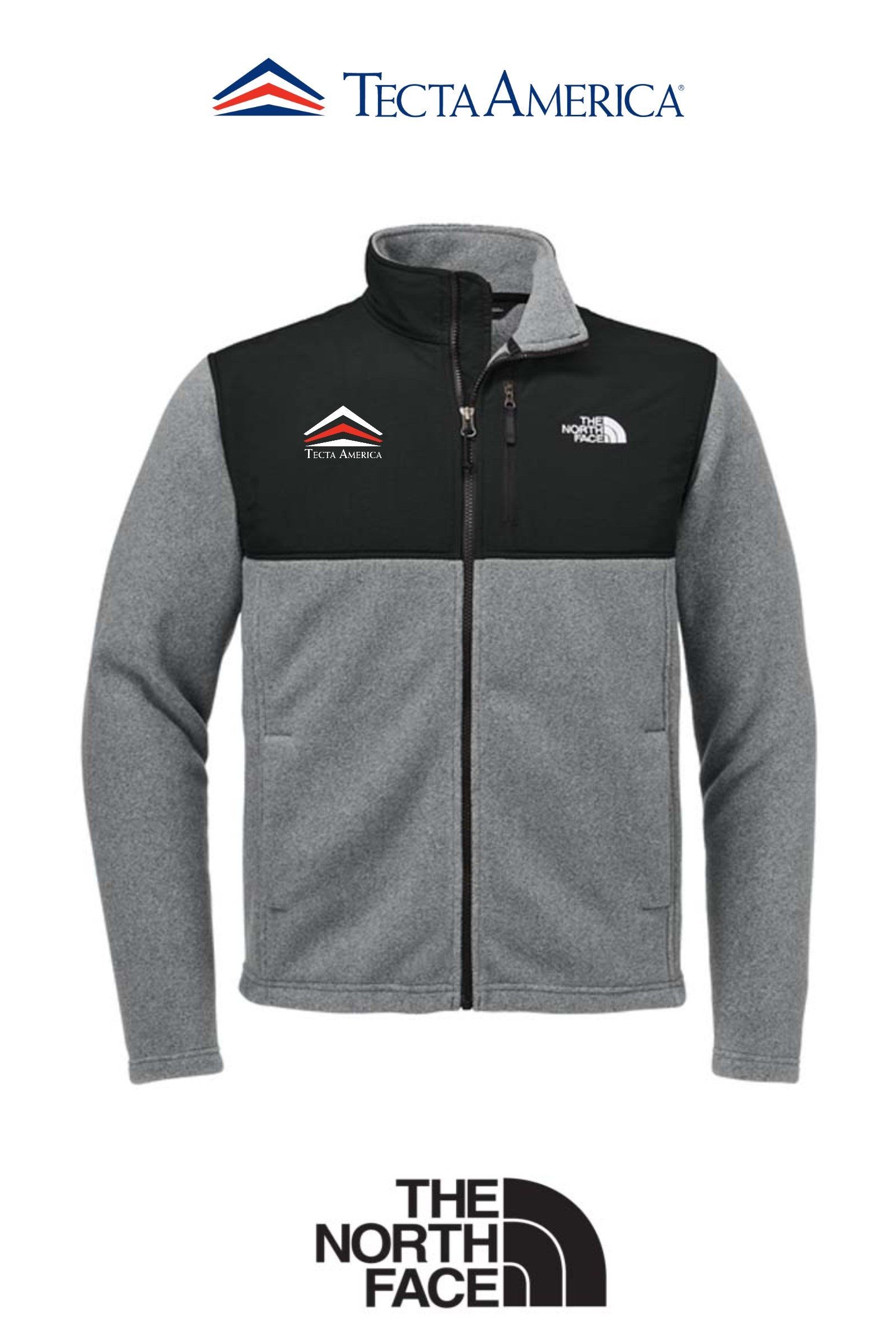 The North Face® Men's Highest Peak Full-Zip Fleece Jacket - Corporate