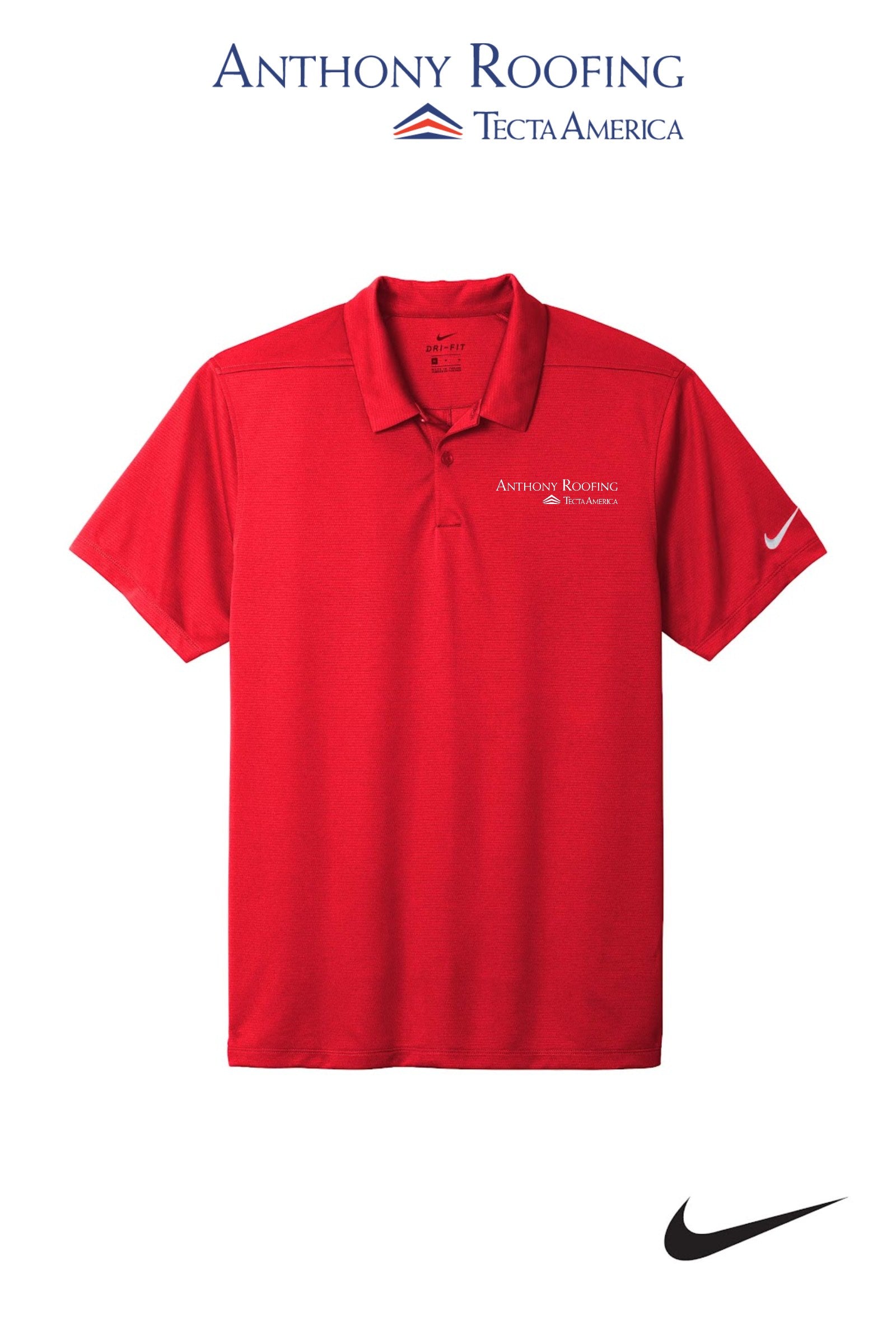 Nike Dry Essential Solid Polo - Anthony Roofing