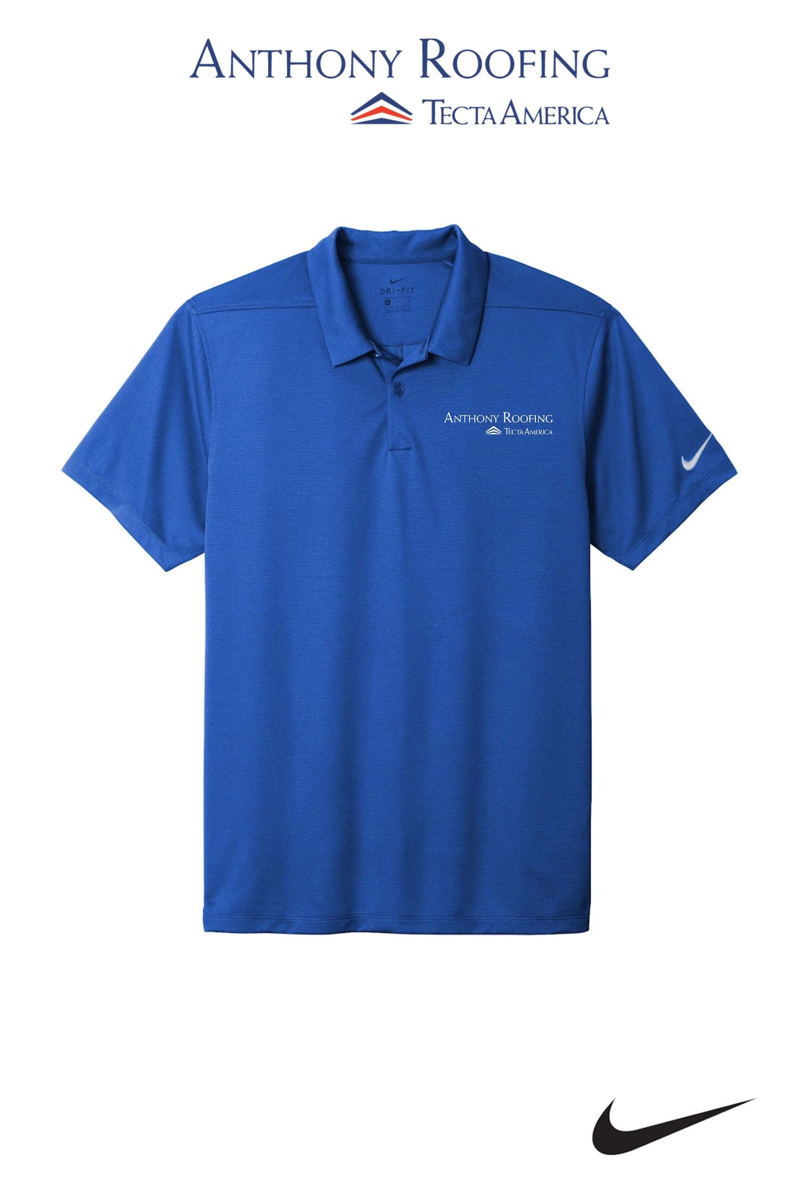 Nike Dry Essential Solid Polo - Anthony Roofing