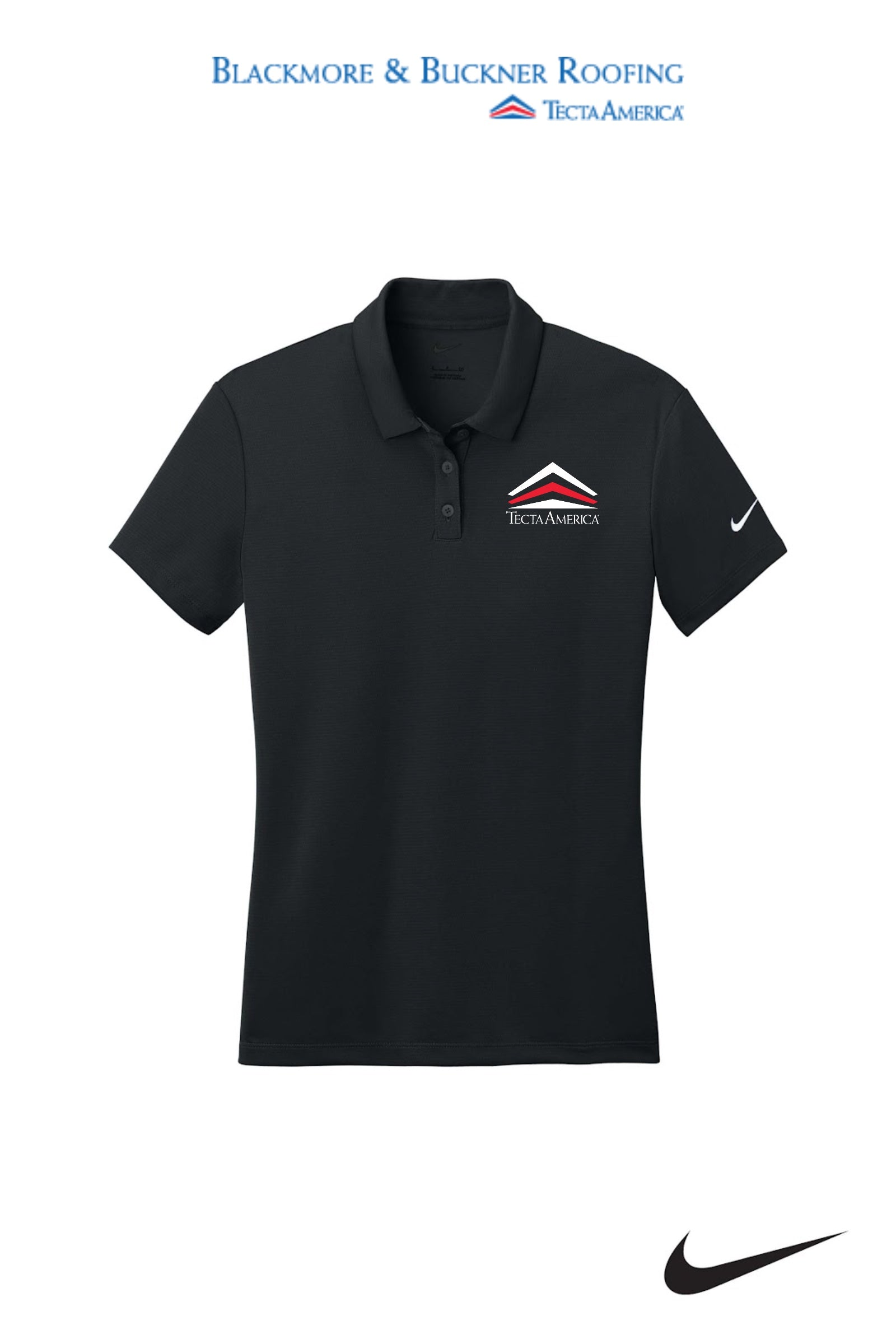 Nike Women's Dry Essential Solid Polo - Blackmore & Buckner