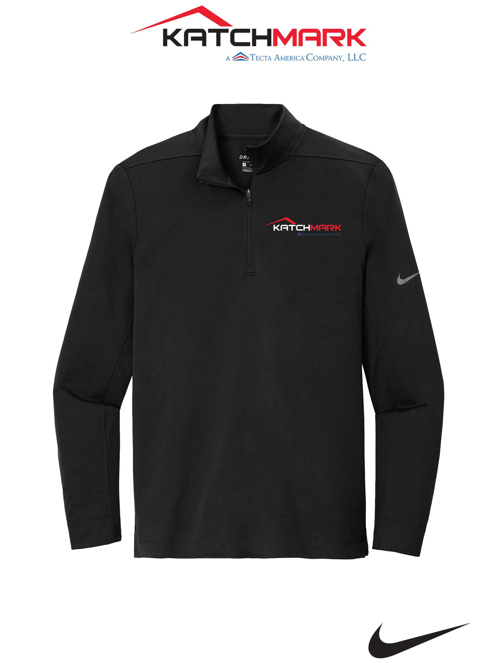 Nike Dry 1/2-Zip Cover-Up - Katchmark, A Tecta American Company LLC