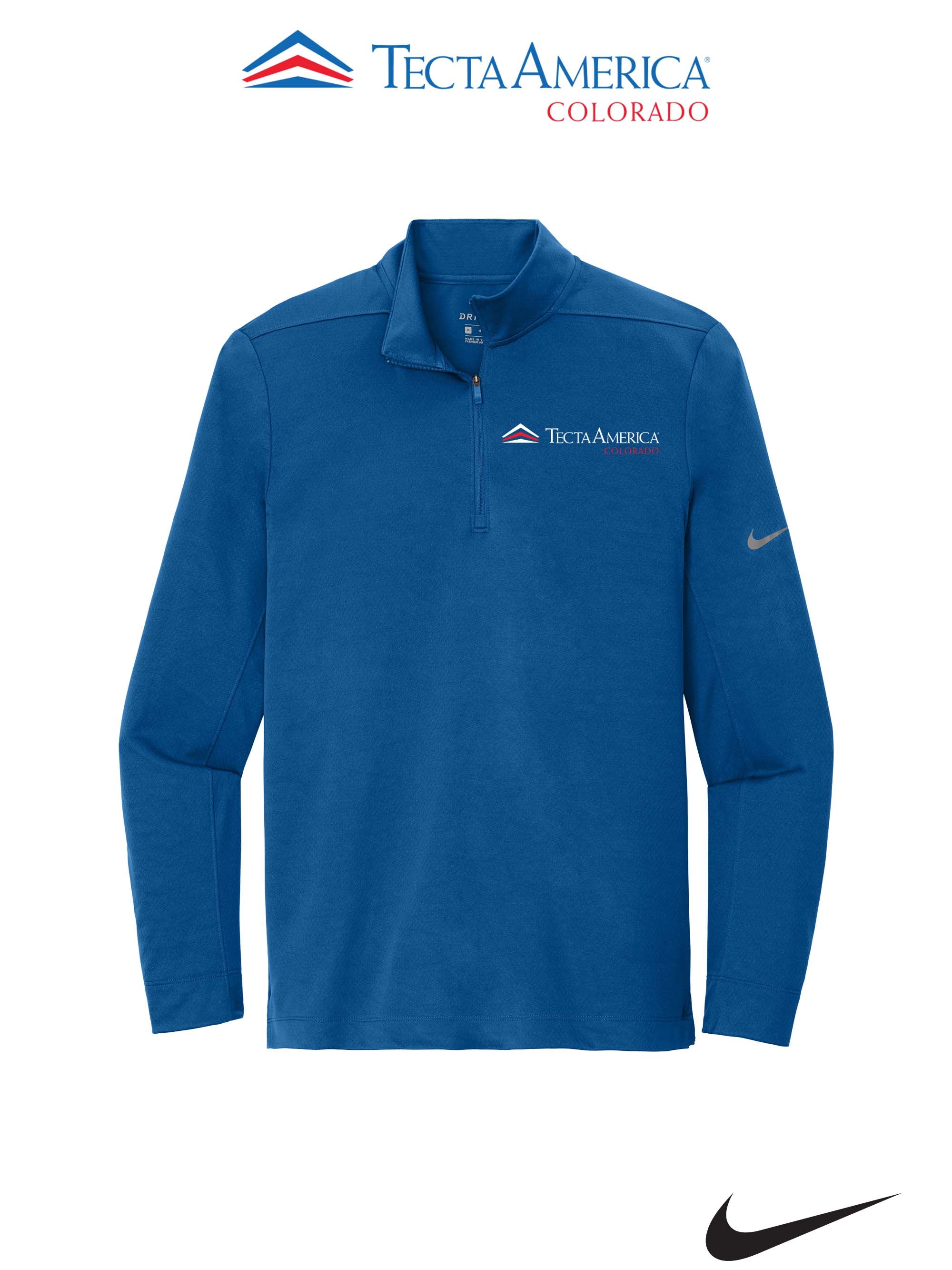 Nike Dry 1/2-Zip Cover-Up - Monument Roofing of Colorado