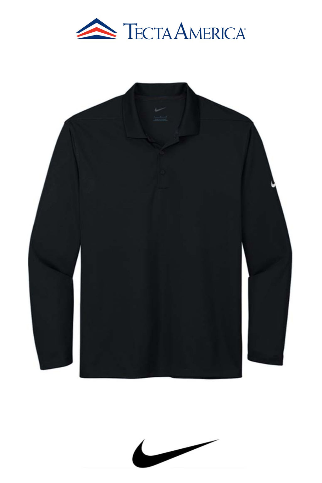 Nike Men's Dri-FIT Micro Pique 2.0 Long Sleeve Polo