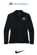 Nike Women's Dri-FIT Micro Pique 2.0 Long Sleeve Polo - Corporate
