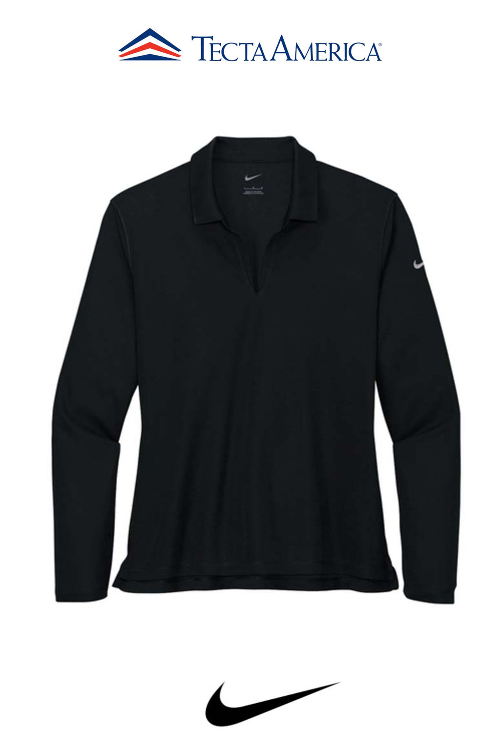 Nike Women's Dri-FIT Micro Pique 2.0 Long Sleeve Polo