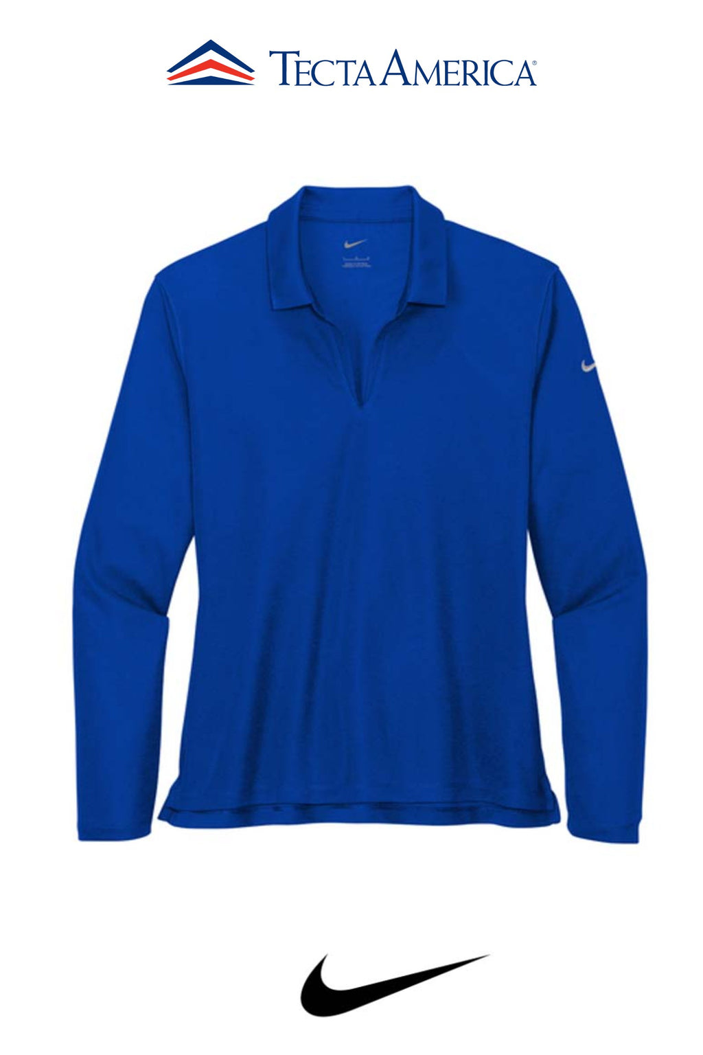 Nike Women's Dri-FIT Micro Pique 2.0 Long Sleeve Polo