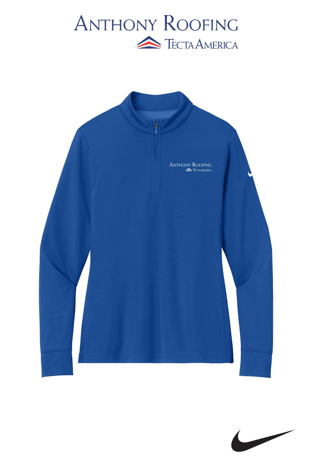 Nike Women’s Essential 1/2-Zip Cover-Up - Anthony Roofing