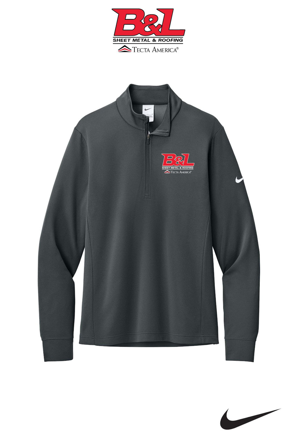 Nike Essential 1/2-Zip Cover-Up - B&L Sheet Metal & Roofing