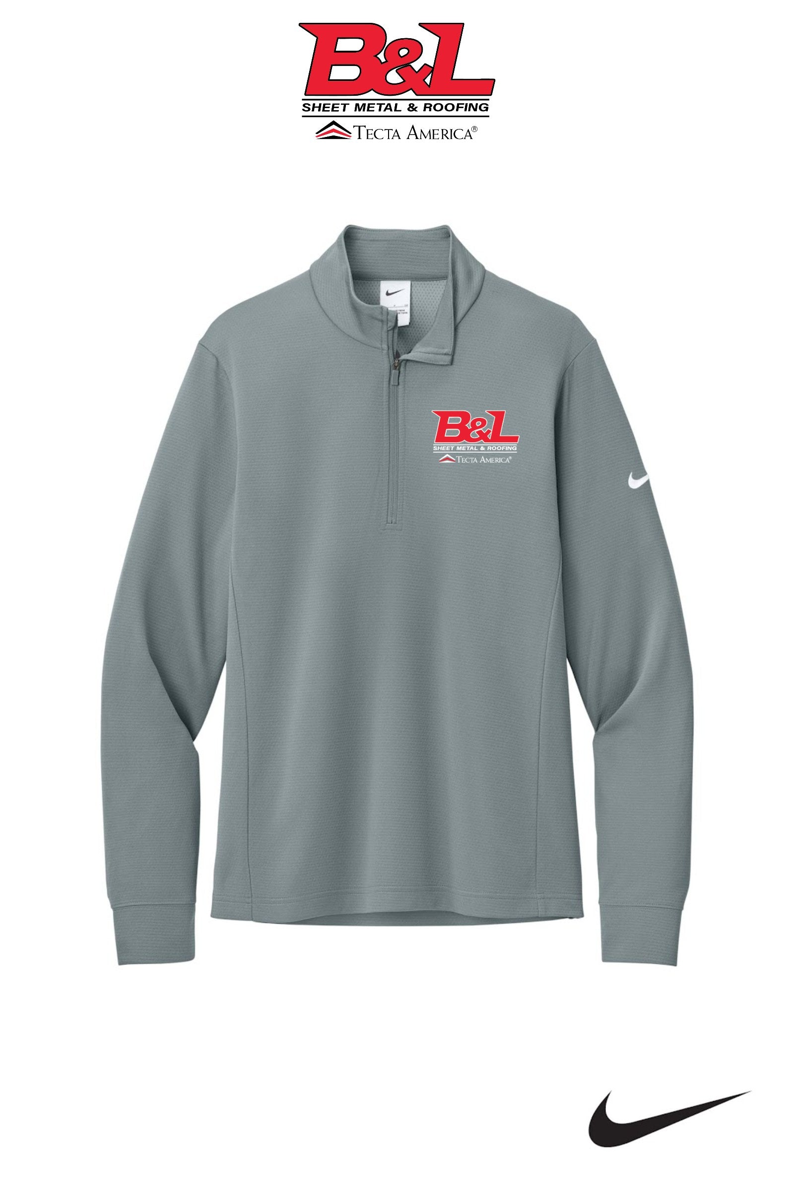 Nike Essential 1/2-Zip Cover-Up - B&L Sheet Metal & Roofing